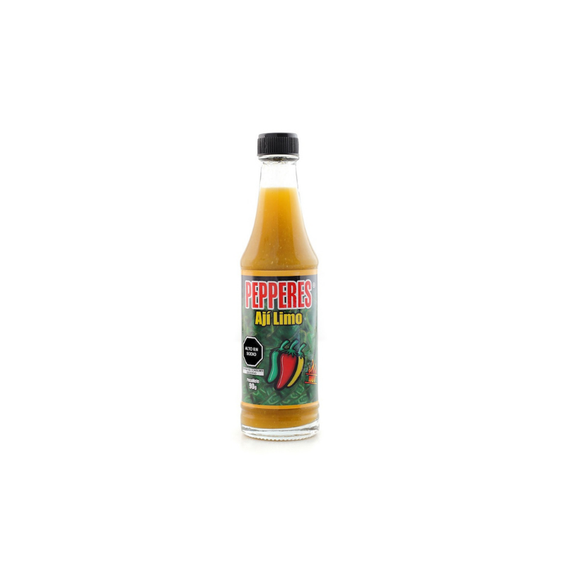 Sauce piquante piment limo vert Pepperes HOT 90 g