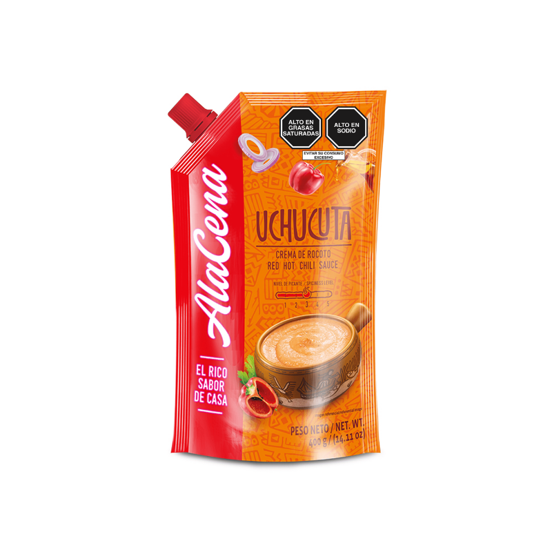Sauce Uchucuta Alacena – Sauce Piquante de Rocoto 400 g