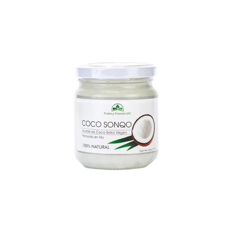 Huile de Coco Bionaturista Coco Sonqo 200 ml