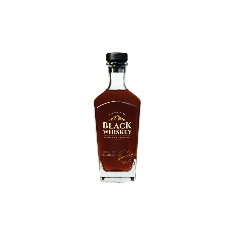 Black Whiskey auf Basis von Lila Mais