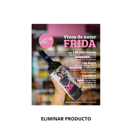 Syrah Red Wine 2022 - Frida Kahlo Label 75 cl