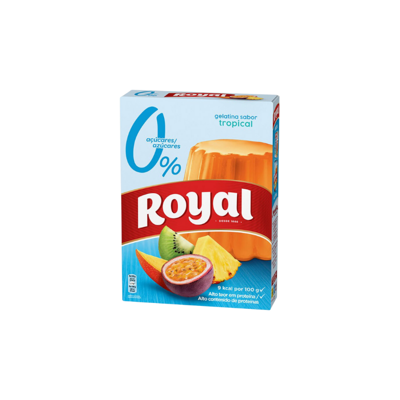 Zuckerfreie Gelatine Tropisch 31 g