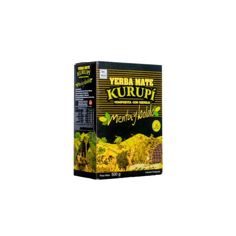 Yerba Maté Kurupí Menthe Boldo 1 kg