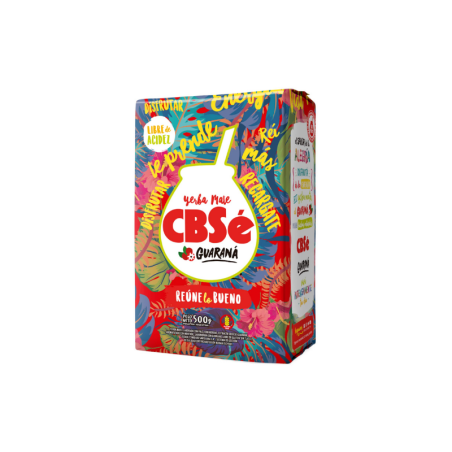 Yerba Mate CBSe with Guaraná Gluten Free 500 g