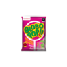 Sucettes Globo Pop au chewing-gum goût cerise acidulée - 24 unités