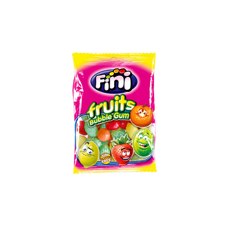 Fini Fruits Bubble Gum Fett- und Glutenfrei