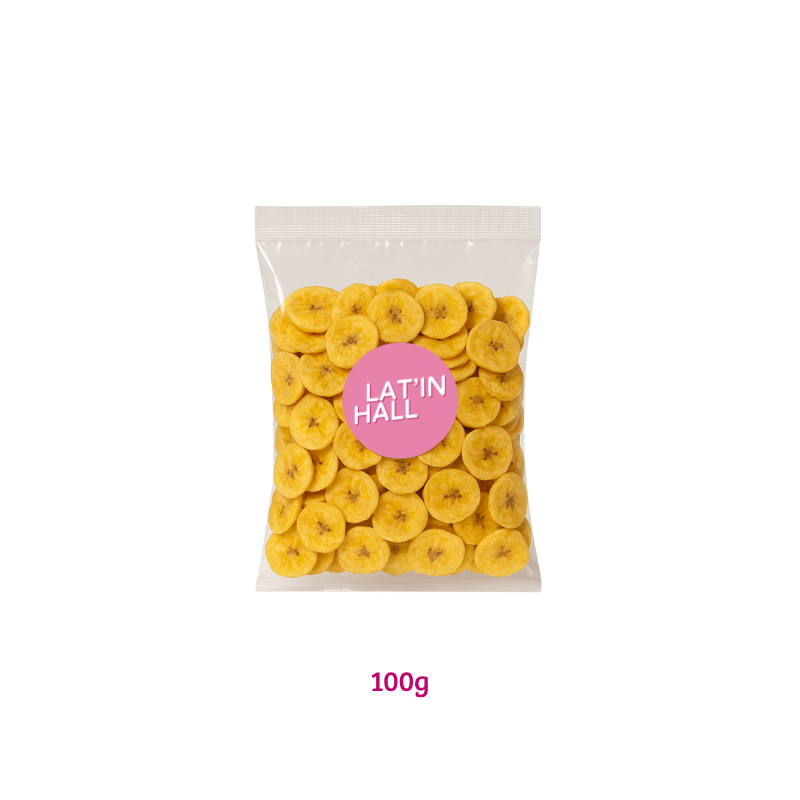 Chips de Plátano Redondos Patacones 100g
